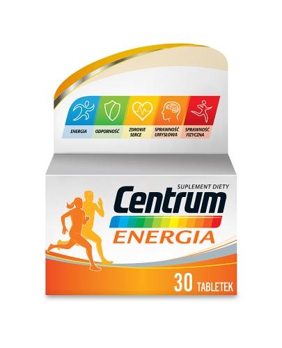 CENTRUM ENERGIA - 30 tabl. - Drogeria Melissa