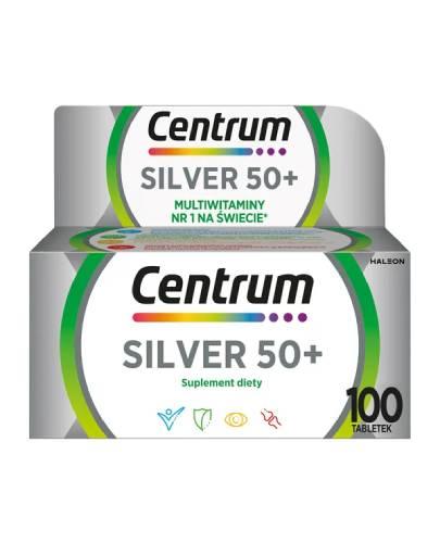 CENTRUM Silver 50+ Formuła Multiefekt - 100 tabl. - Apteka internetowa Melissa