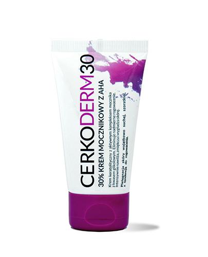 Cerkoderm 30, krem mocznikowy z AHA, 50 ml