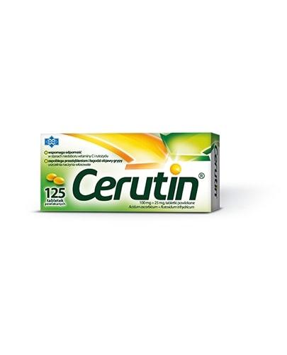  CERUTIN, 125 tabletek - Apteka internetowa Melissa  