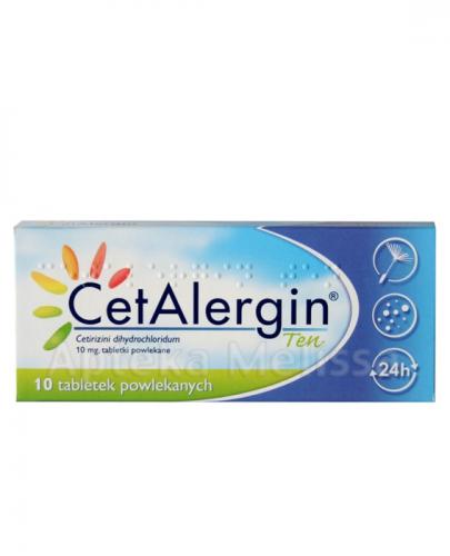 CETALERGIN TEN - 10 tabl. - Apteka internetowa Melissa