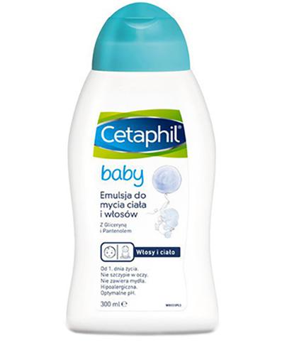 Cetaphil Baby Intensywnie nawilżająca emulsja do mycia ciała - Apteka internetowa Melissa