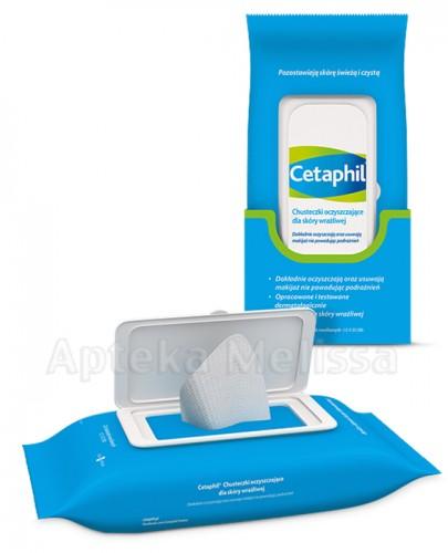 Cetaphil Chusteczki oczyszczające dla skóry wrażliwej - Apteka internetowa Melissa