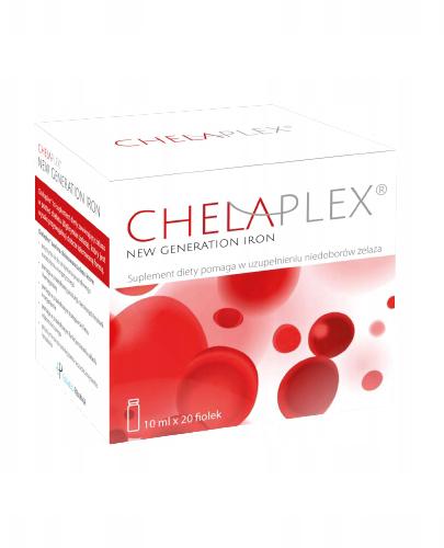  Chelaplex, 10 ml x 20 fiolek cena, opinie, dawkowanie - Apteka internetowa Melissa  