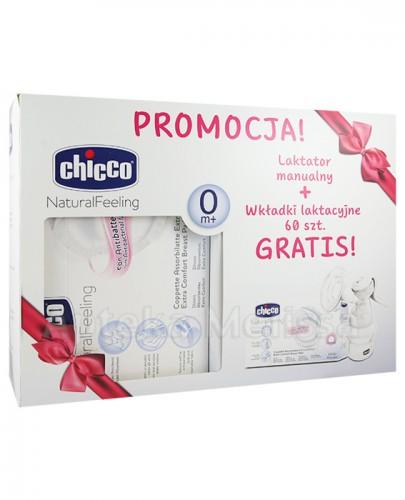  CHICCO Laktator manualny - 1 szt. + Wkładki laktacyjne - 60 szt. - Apteka internetowa Melissa  