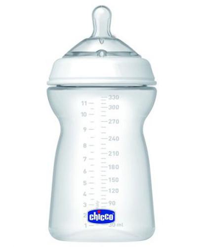 CHICCO NATURALFEELING Butelka 6m+ 330 ml - 1 szt. - Apteka internetowa Melissa