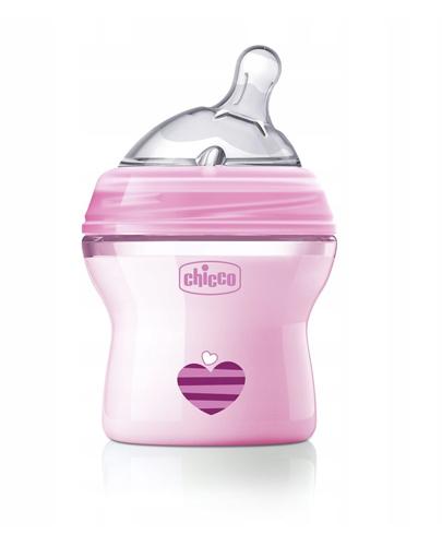  CHICCO NaturalFeeling Color - różowa butelka 0m+ - 150 ml  - Apteka internetowa Melissa  
