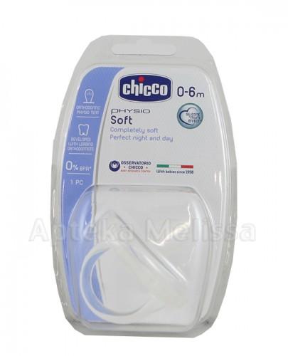 CHICCO PHYSIO SOFT Smoczek do uspokajania 0-6m - 1 szt. - Apteka internetowa Melissa