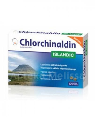 CHLORCHINALDIN ISLANDIC - 12 past. - Apteka internetowa Melissa