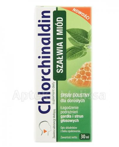 CHLORCHINALDIN SZAŁWIA I MIÓD Spray - 30 ml - Apteka internetowa Melissa
