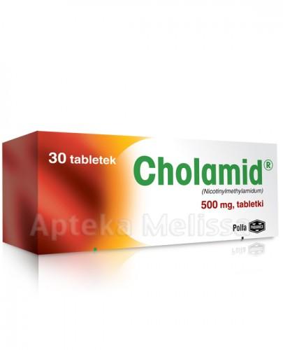 CHOLAMID 0,5 g - 30 tabl. - Apteka internetowa Melissa