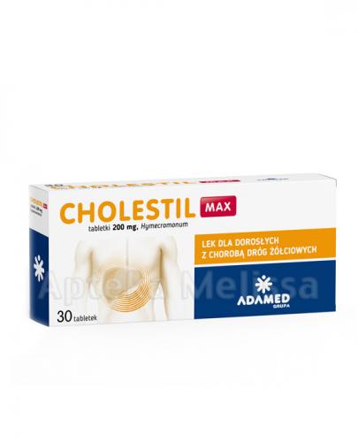  CHOLESTIL MAX 200 mg, 30 tabletek - Apteka internetowa Melissa  