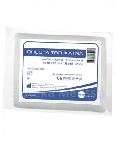PASO- TRADING Chusta trójkątna włókninowa niejałowa 96cm x 96cm x 136cm - 1 szt. - Apteka internetowa Melissa