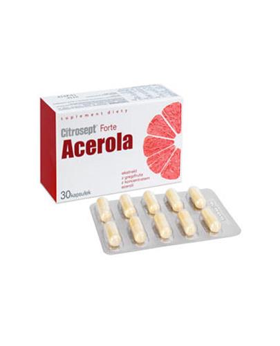 CITROSEPT FORTE ACEROLA - 30 kaps. - Apteka internetowa Melissa