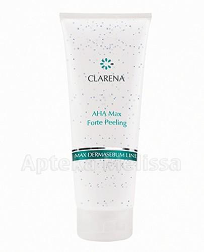 CLARENA MAX DERMASEBUM LINE Dwufazowy peeling z kwasami owocowymi i granulkami jojoba - 100 ml - Apteka internetowa Melissa