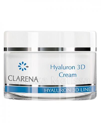 CLARENA HYALURON 3D LINE Ultra-nawilżający krem z 3 rodzajami kwasu hialuronowego - 50 ml - Apteka internetowa Melissa