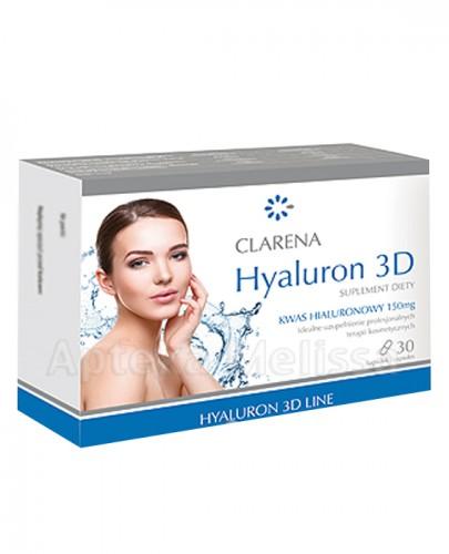 CLARENA HYALURON 3D LINE Kwas hialuronowy 150 mg - 30 kaps. - Apteka internetowa Melissa