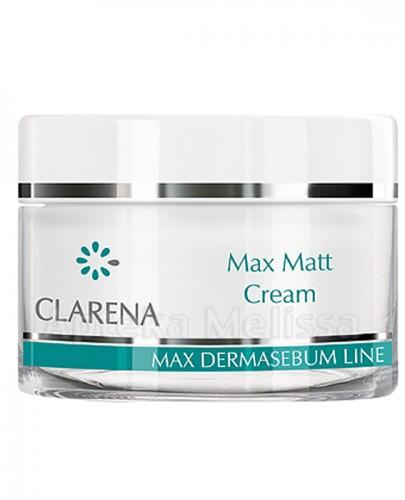 CLARENA MAX DERMASEBUM LINE Krem matujący - 50 ml - Apteka internetowa Melissa