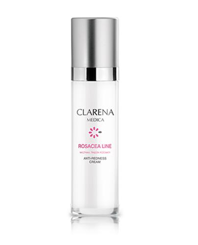 CLARENA MEDICA ROSACEA LINE Krem wyciszający zmiany naczyniowe i trądzik różowaty na dzień - 50 ml - Apteka internetowa Melissa