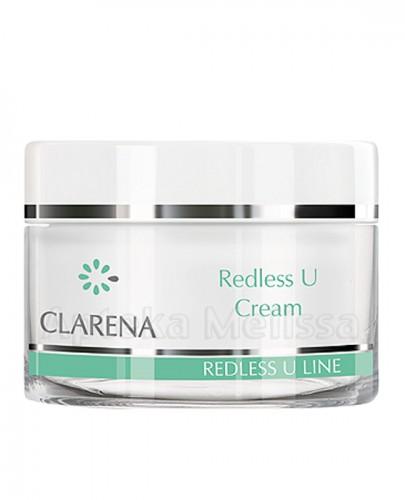 CLARENA REDLESS U LINE Krem na trądzik różowaty z amborą i witaminą U - 50 ml - Apteka internetowa Melissa