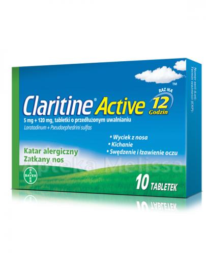 CLARITINE ACTIVE - 10 tabl. - Apteka internetowa Melissa