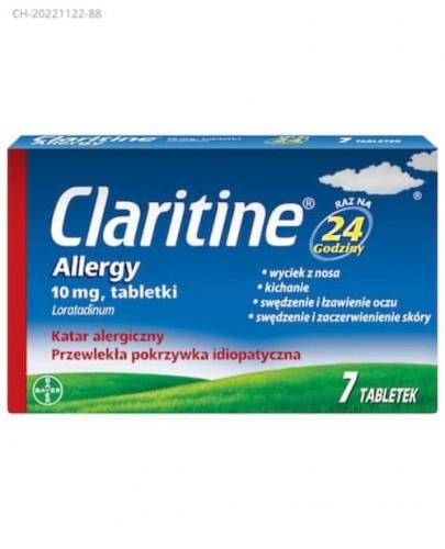 CLARITINE ALLERGY 10 mg - 7 tabl. - Apteka internetowa Melissa