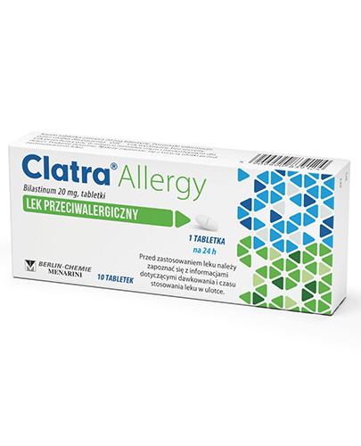 Clatra Allergy 20 mg, 10 tabletek - Apteka internetowa Melissa  