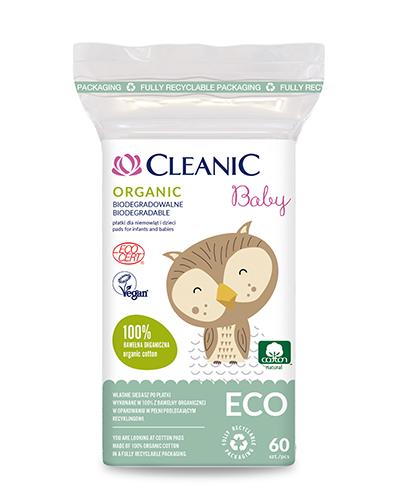  CLEANIC BABY ECO biodegradowalne płatki dla niemowląt i dzieci 60 szt. - cena, opinie, właściwości - Apteka internetowa Melissa  