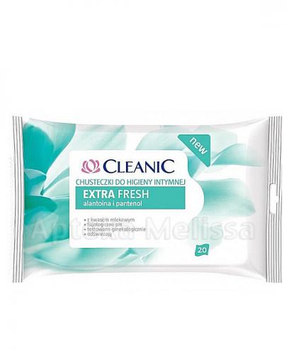 CLEANIC EXTRA FRESH Chusteczki do higieny intymnej - 20 szt. - Apteka internetowa Melissa