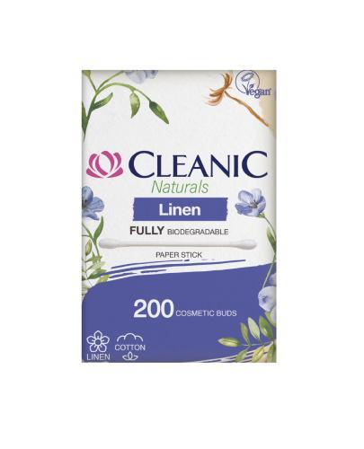  Cleanic Naturals Linen Patyczki higieniczne, 200 sztuk - Apteka internetowa Melissa  
