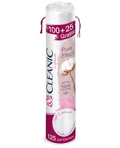  CLEANIC PURE EFFECT płatki kosmetyczne 100 + 25 szt. - cena, opinie, właściwości - Apteka internetowa Melissa  