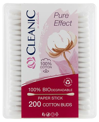  Cleanic Pure Effect Patyczki higieniczne, 200 szt., cena, opinie, właściwości - Apteka internetowa Melissa  