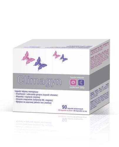 CLIMAGYN - 90 kaps. Łagodzenie objawów menopauzy. - Apteka internetowa Melissa