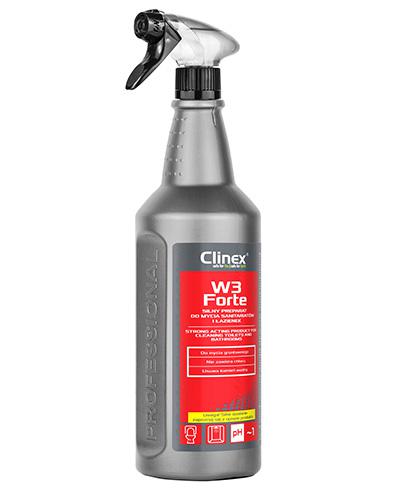  Clinex W3 Forte Produkt do mycia sanitariatów z aktywną ochroną polimerową - 1000 ml - cena, opinie, stosowanie - Apteka internetowa Melissa  