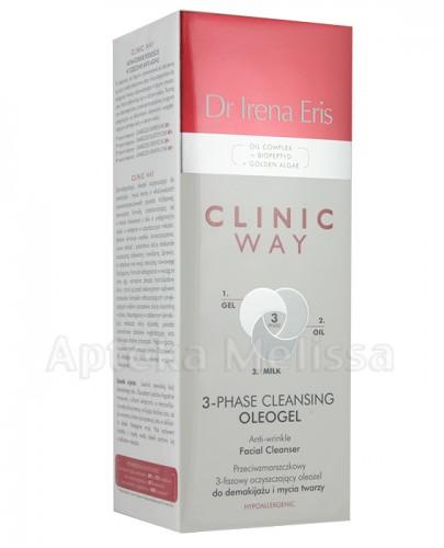 DR IRENA ERIS CLINIC WAY 3-fazowy oleożel do demakijażu i mycia twarzy - 175 ml - Apteka internetowa Melissa