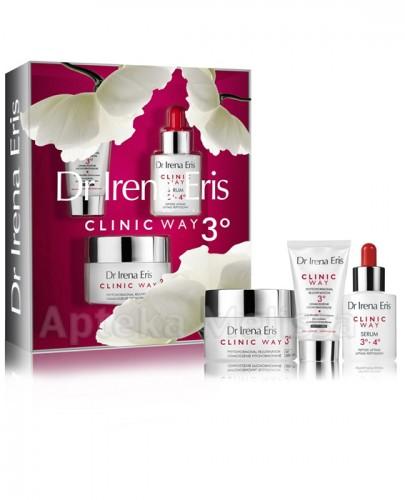 DR IRENA ERIS CLINIC WAY Odmłodzenie fitohormonalne 3° 50+ na dzień - 50 ml + Odmłodzenie fitohormonalne 3° 50+ na noc - 30 ml + Serum 3° + 4° - 30 ml - Apteka internetowa Melissa