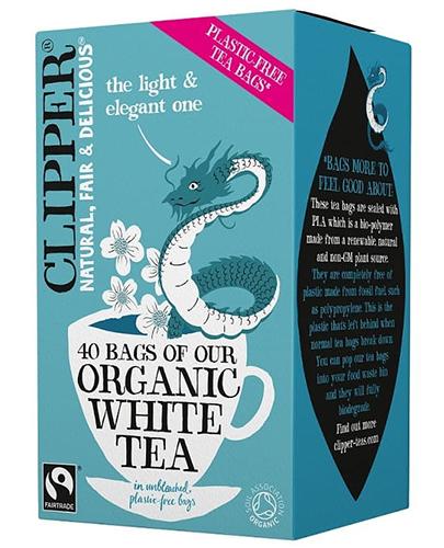  Clipper Teas Herbata biała Fair Trade - 40 sasz. - cena, opinie, właściwości - Apteka internetowa Melissa  