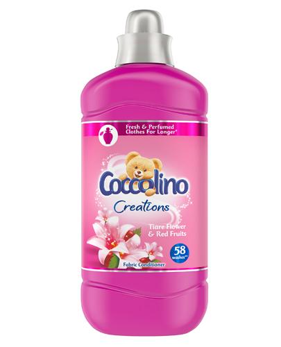 COCCOLINO CREATIONS TIARE FLOWER & RED FRUITS Płyn do płukania tkanin - 1450 ml - Drogeria Melissa