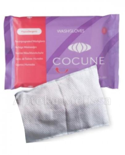 COCUNE Bezwodne rękawice myjące nieperfumowane - 8 szt. - Apteka internetowa Melissa