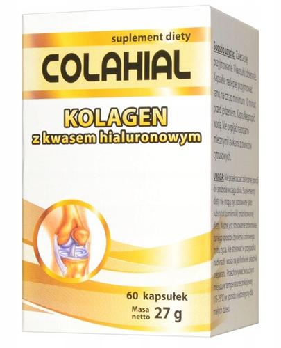  Colahial Kolagen z kwasem hialuronowym - 60 kaps. - cena, opinie, ważne informacje - Apteka internetowa Melissa  