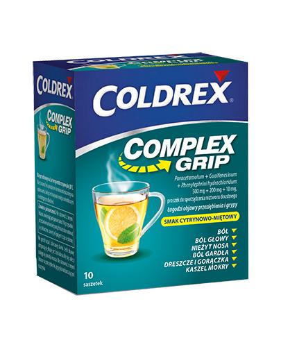  Coldrex Complex Grip Saszetki - 10 szt. - cena, opinie, właściwości - Apteka internetowa Melissa  