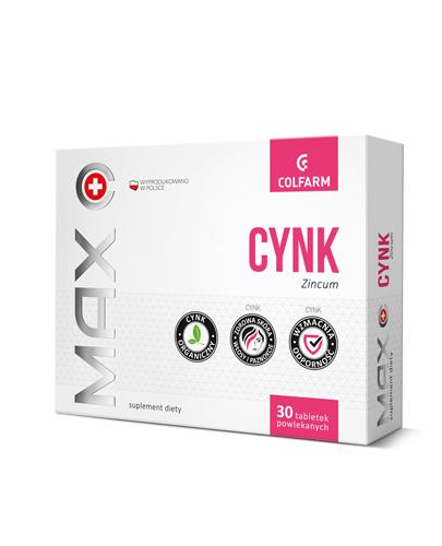 COLFARM Cynk 10 mg - 30 tabl. - Apteka internetowa Melissa