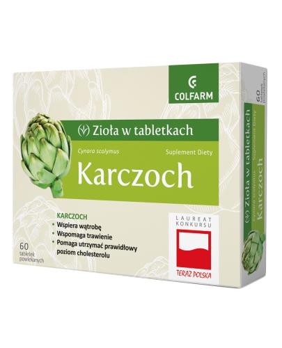  COLFARM Karczoch, 60 tabletek - Apteka internetowa Melissa  