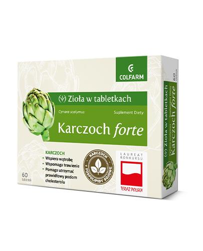  Colfarm Karczoch Forte, 60 tabletek - Apteka internetowa Melissa  