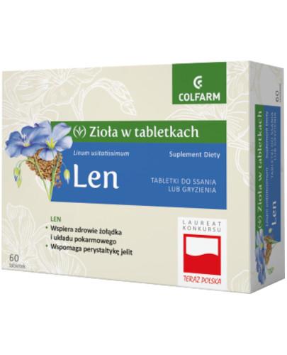  Colfarm Len 30 tabletek do ssania lub gryzienia - Apteka internetowa Melissa  