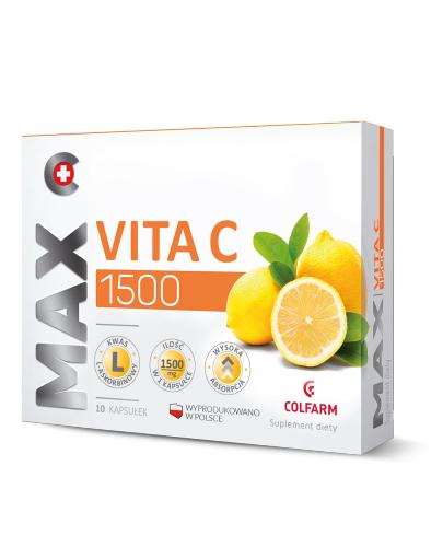  COLFARM Max Vita C 1500 -10 kaps. - Apteka internetowa Melissa  