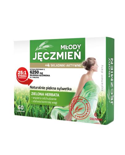 COLFARM Młody jęczmień - 60 tabl. - Apteka internetowa Melissa