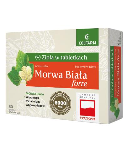 COLFARM Morwa biała forte - 60 tabl. - Apteka internetowa Melissa