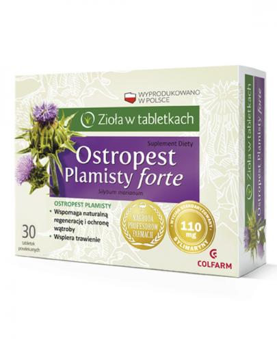 COLFARM Ostropest plamisty forte - 30 tabl. - Apteka internetowa Melissa