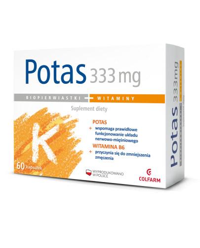 COLFARM Potas 333 mg - 60 kaps. - Apteka internetowa Melissa  